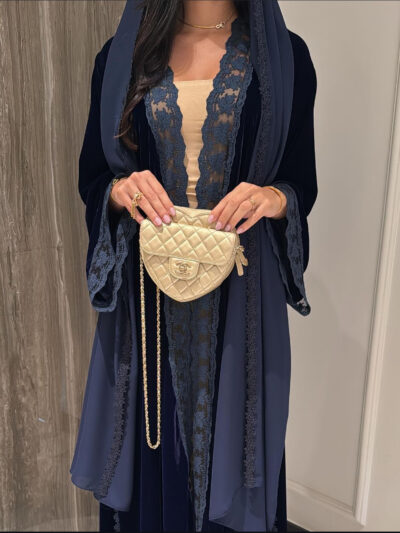 A093-Velvet Abaya